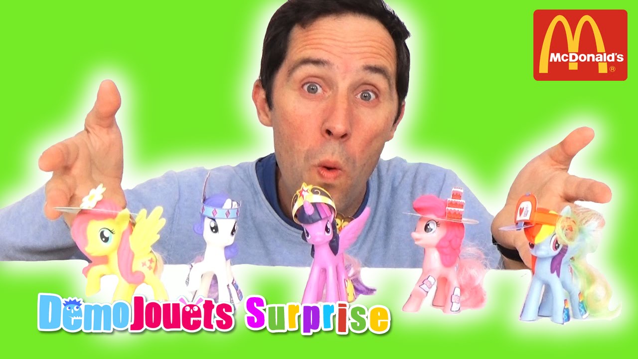 My Little Pony Mc Donald's Happy Meal Juillet 2016 - Démo Jouets Surprise