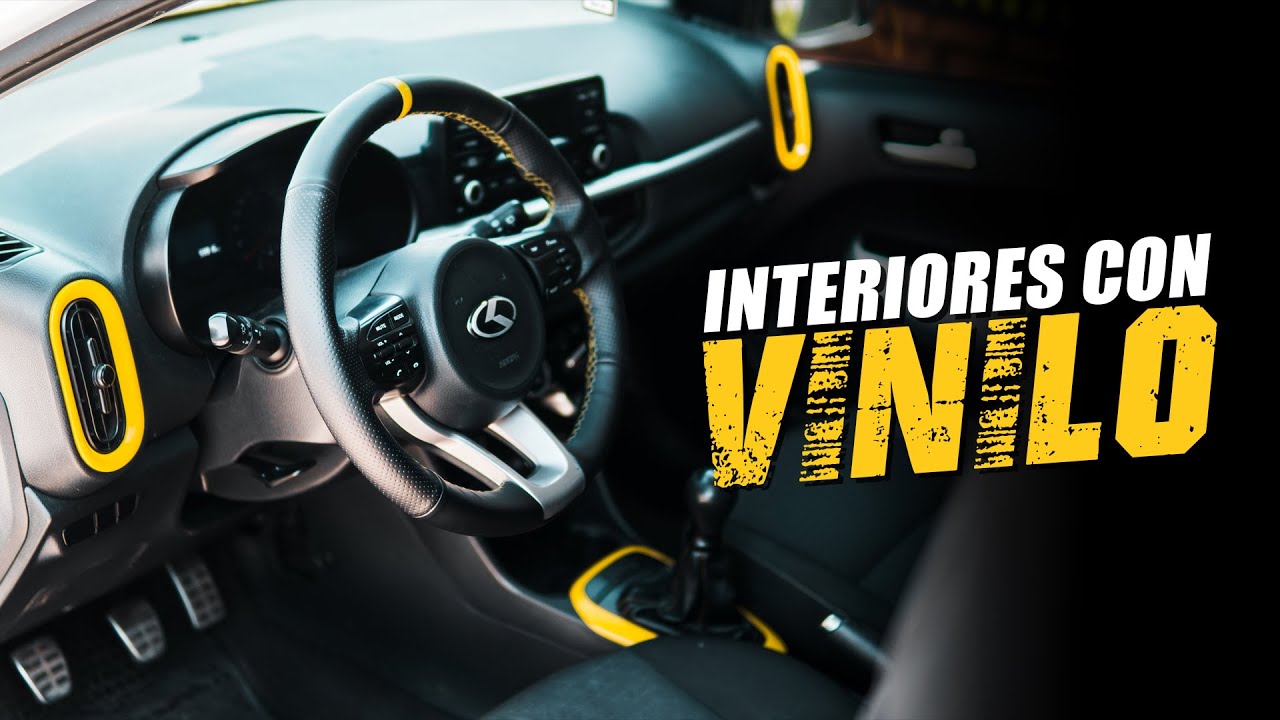 Vinilo/Wrap al interior del auto | Kia Morning/Picanto 2020