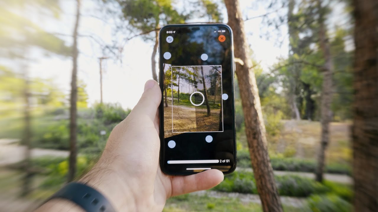 Приложение HDReye: создание HDRI с помощью телефона