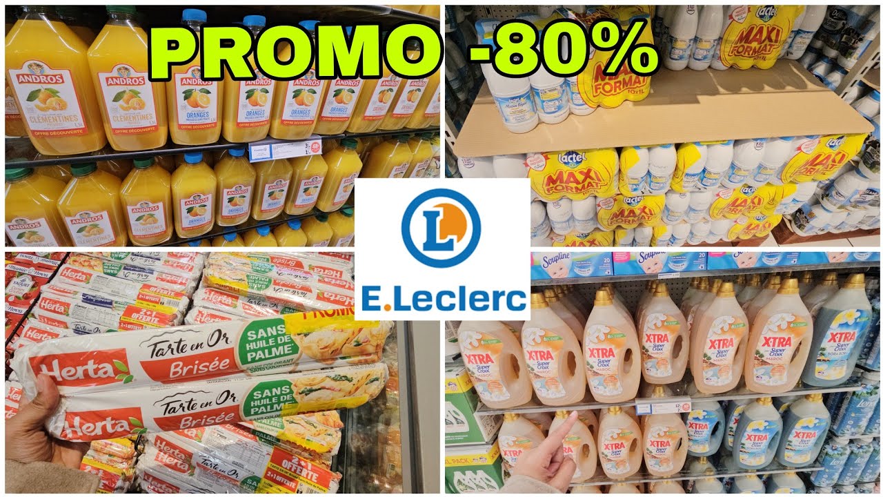 😱E.LECLERC PROMO -80% BONPLANS 30 mars 2026 #promo #promotion #bonplans #destockage 