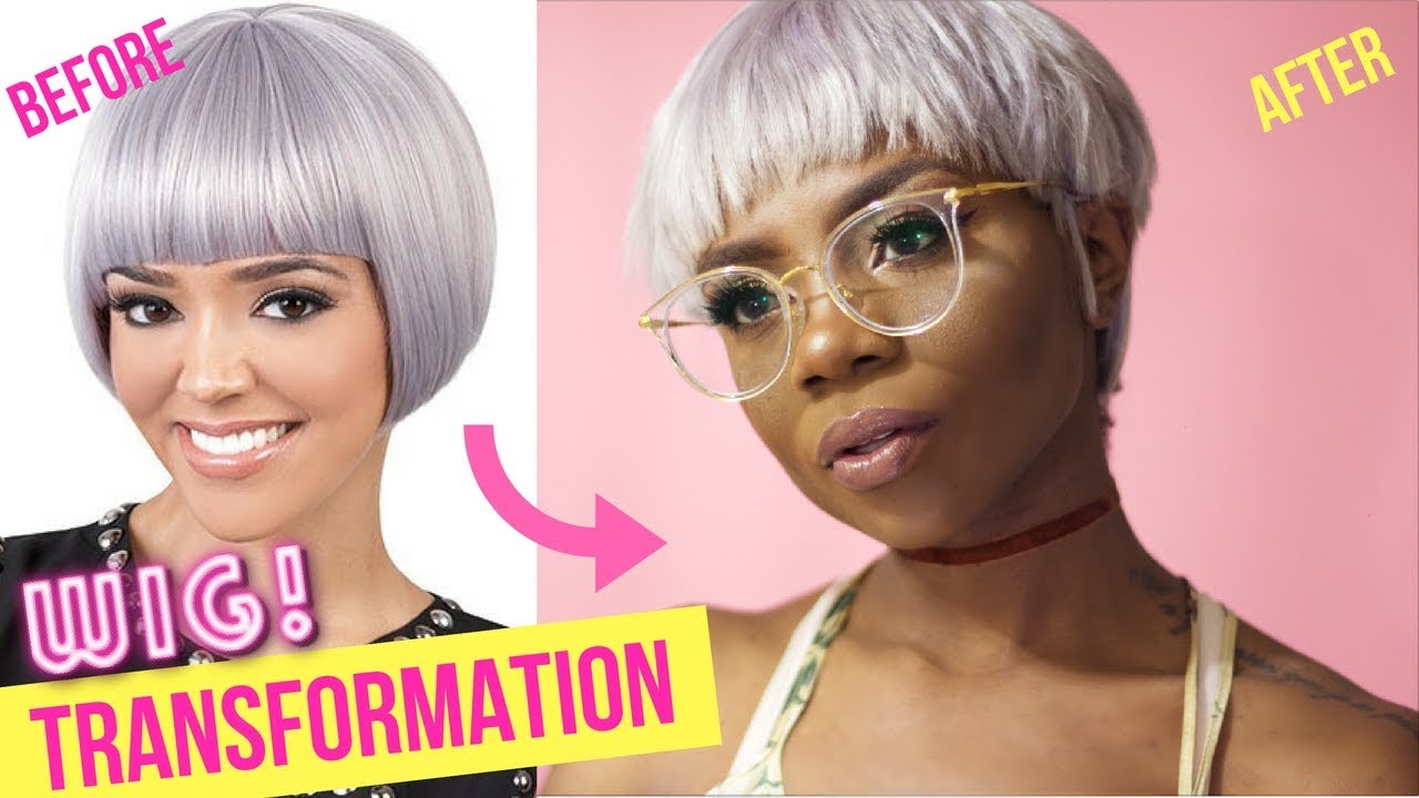 $20 WIG TRANSFORMATION! BRITA MOTOWN TRESS REVIEW! | BlackHairSpray.com Collab!