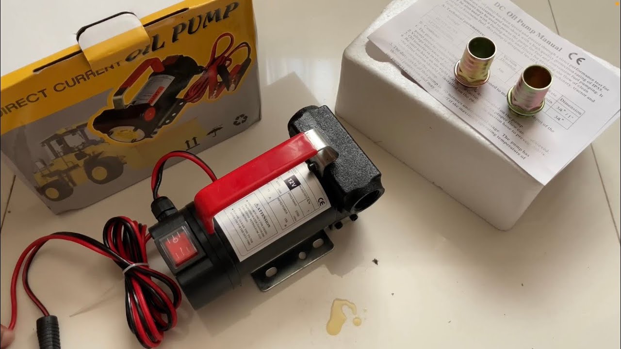 Review Pompa Minyak DC 12 Volt Untuk PERTAMINI | Direct Current Oil Pump 12 Volt