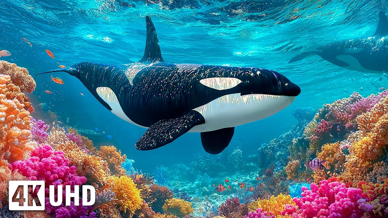 Amazing Marine Wonderland Aquarium 4K – Beautiful Reef Fish & Tranquil Sleep Ambience