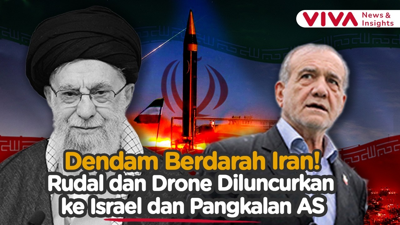 Presiden Iran Bersumpah Balas Dendam atas Tewasnya Ali Khamenei