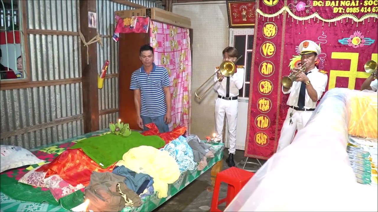 Lễ Tang Ông: TRƯƠNG VĂN HOÀNG - Long Đức / Trại Hòm 7 Cọ - Đại Ngãi.