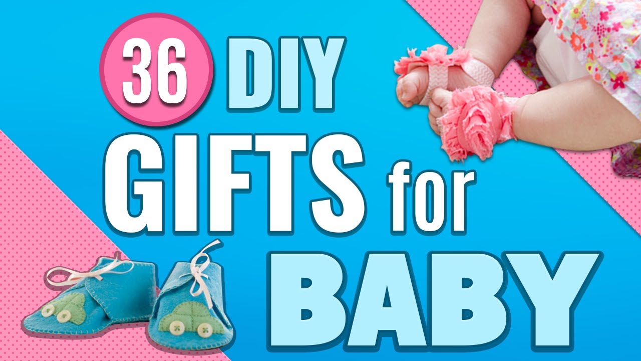 36 DIY Gifts for Baby - Newborn Gift Ideas for Baby Showers
