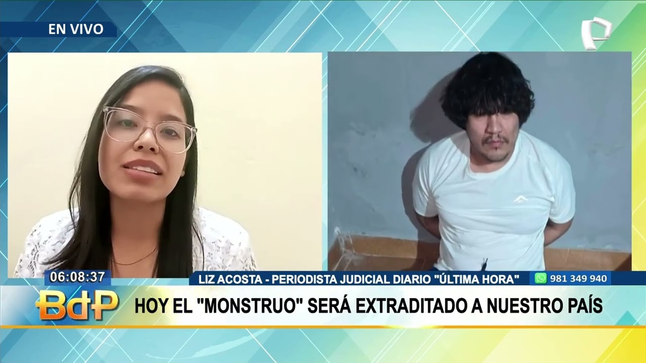 Paraguay entrega a alias “El Monstruo” a autoridades peruanas: llegará a Lima esta tarde (1/3)