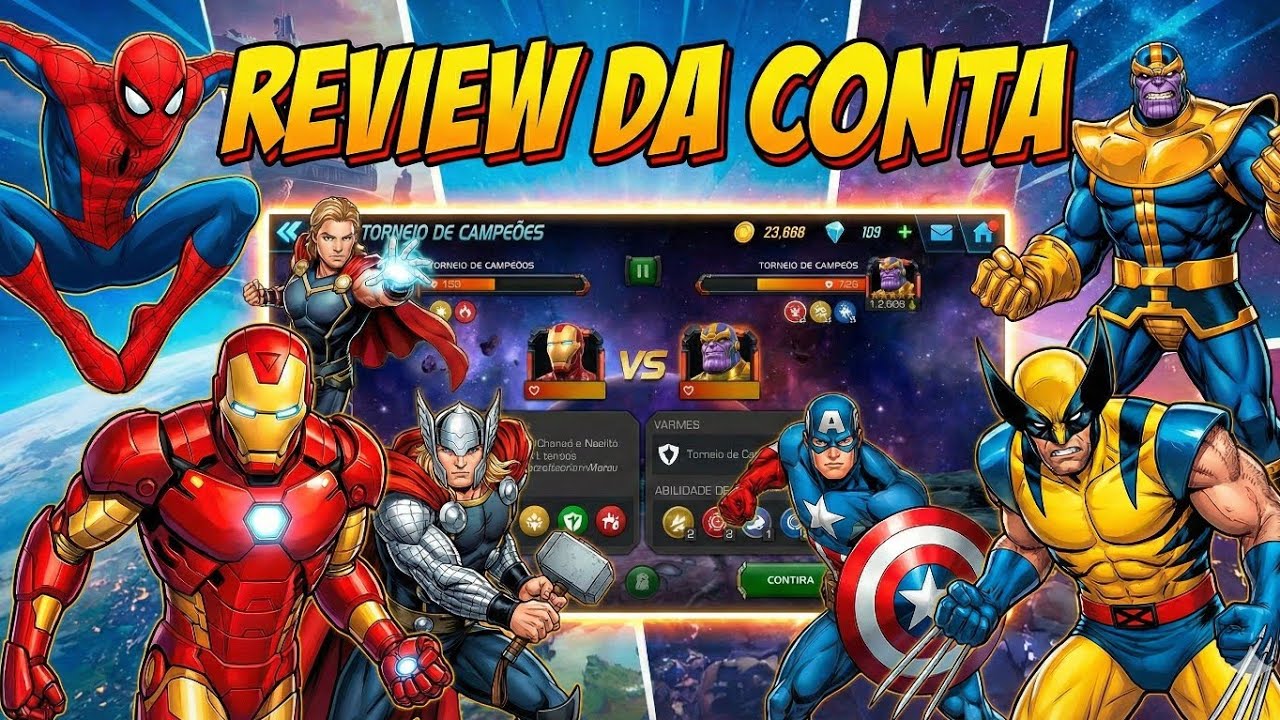 REVIEW DA CONTA E SITUAÇÃO DO JOGO – MTC