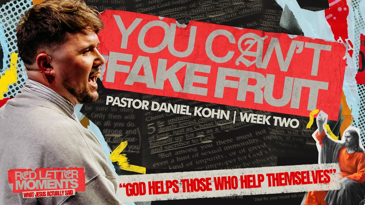 You Can't Fake Fruit | Red Letter Moments | Week 2 | Pastor Daniel Kohn | 3/8/26