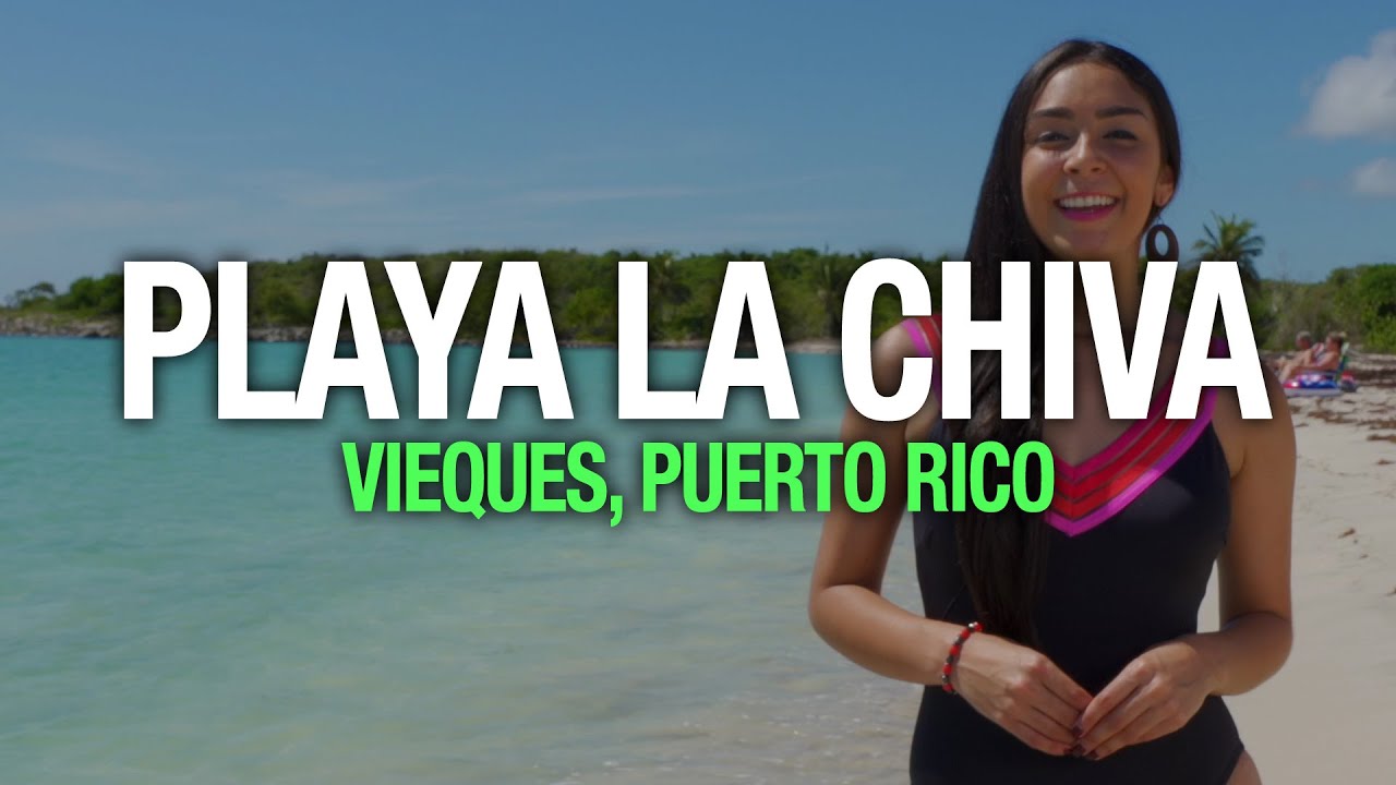 Playa La Chiva, Vieques, Puerto Rico 🇵🇷🏝☀️