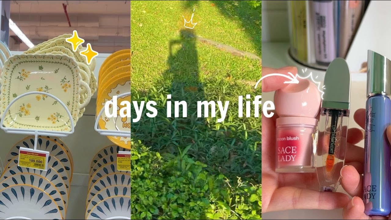 Daily vlog | Những khoảnh khắc chill của đời mình | Đồ makeup mới, đi chơi một mình˚𝜗𝜚˚⋆