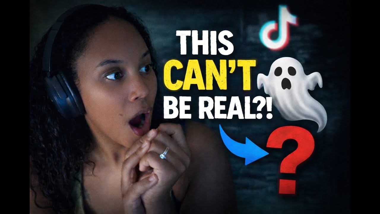 I Reacted to the SCARIEST Paranormal TikToks on the Internet 😱