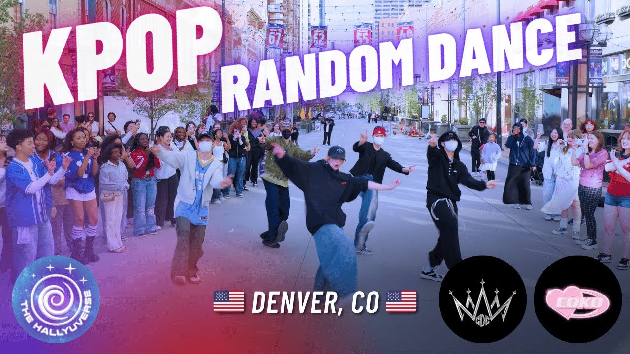 🇺🇸Kpop Random Play Dance in Denver with 8TURN, COKO, & CROWN!
