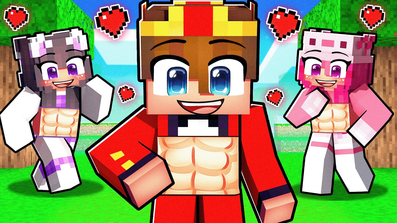 Wir bekommen BAUCH MUSKELN in Minecraft!