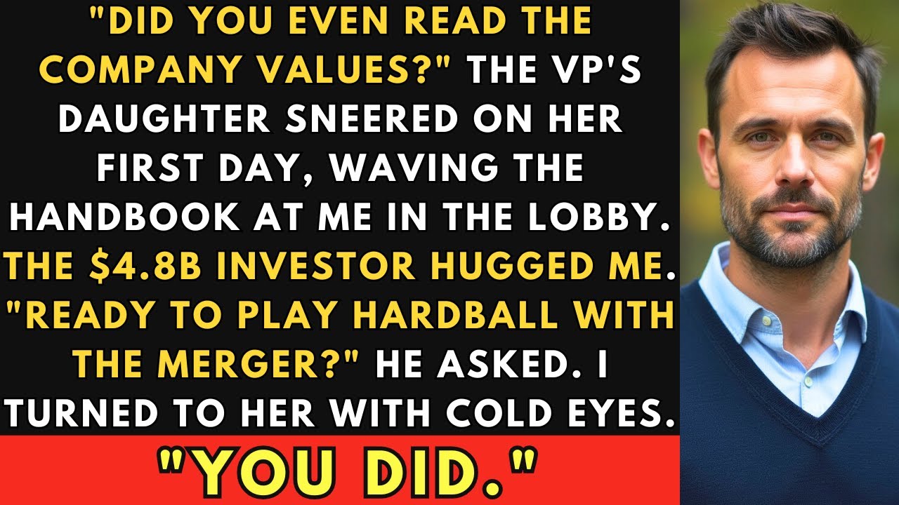 VP's Daughter Fired Me & Killed a $4.8B Merger | Corporate Revenge Exposed