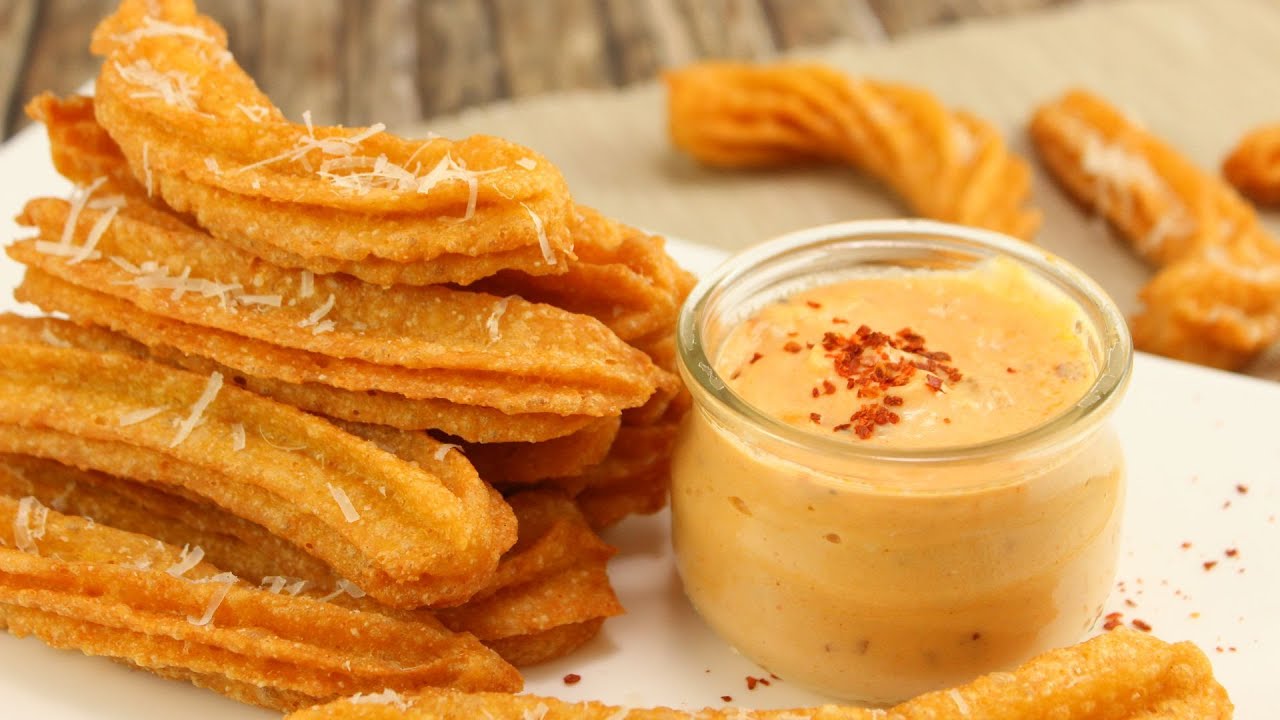 Käse Churros & Chili Cheese Dip I Cheese Churros I Cheesy Week