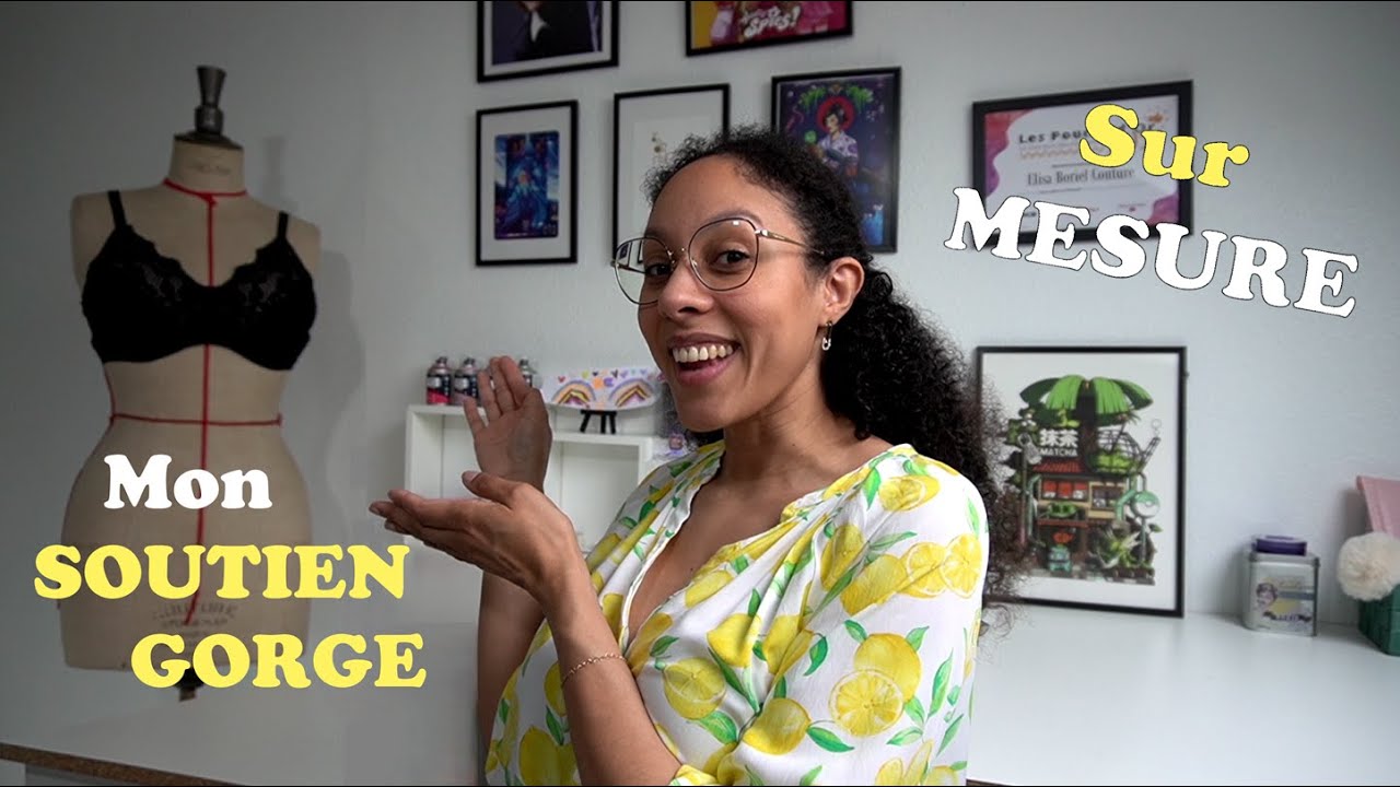 J'ai créé mon soutien gorge sur mesure avec Claire Brandin !