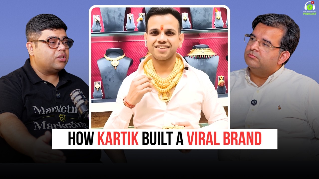 How Kartik Built a Viral Brand | Ft. Ishan Goel | Sanjay Kathuria Podcast Clips