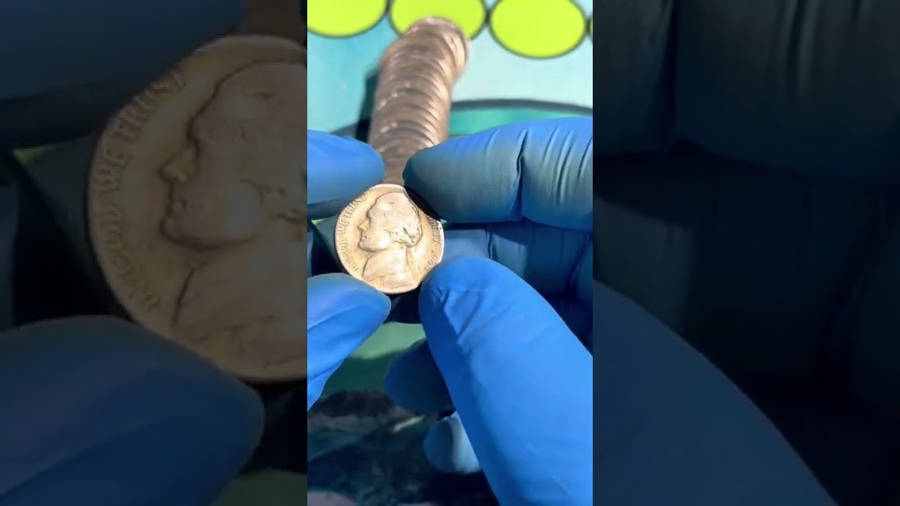 1945 S War nickel found while coin roll hunting nickels