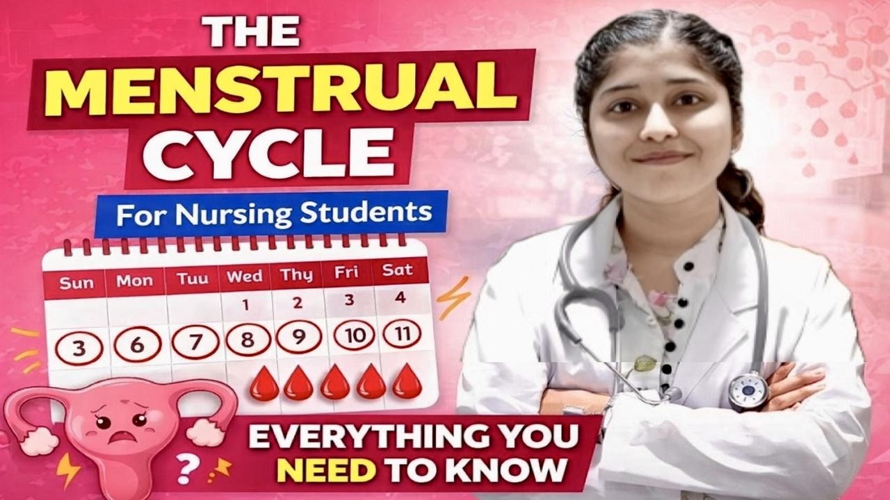 Menstrual Cycle Finally Easy! 🩸 | Students Must Watch for Clear Concepts #norcet10