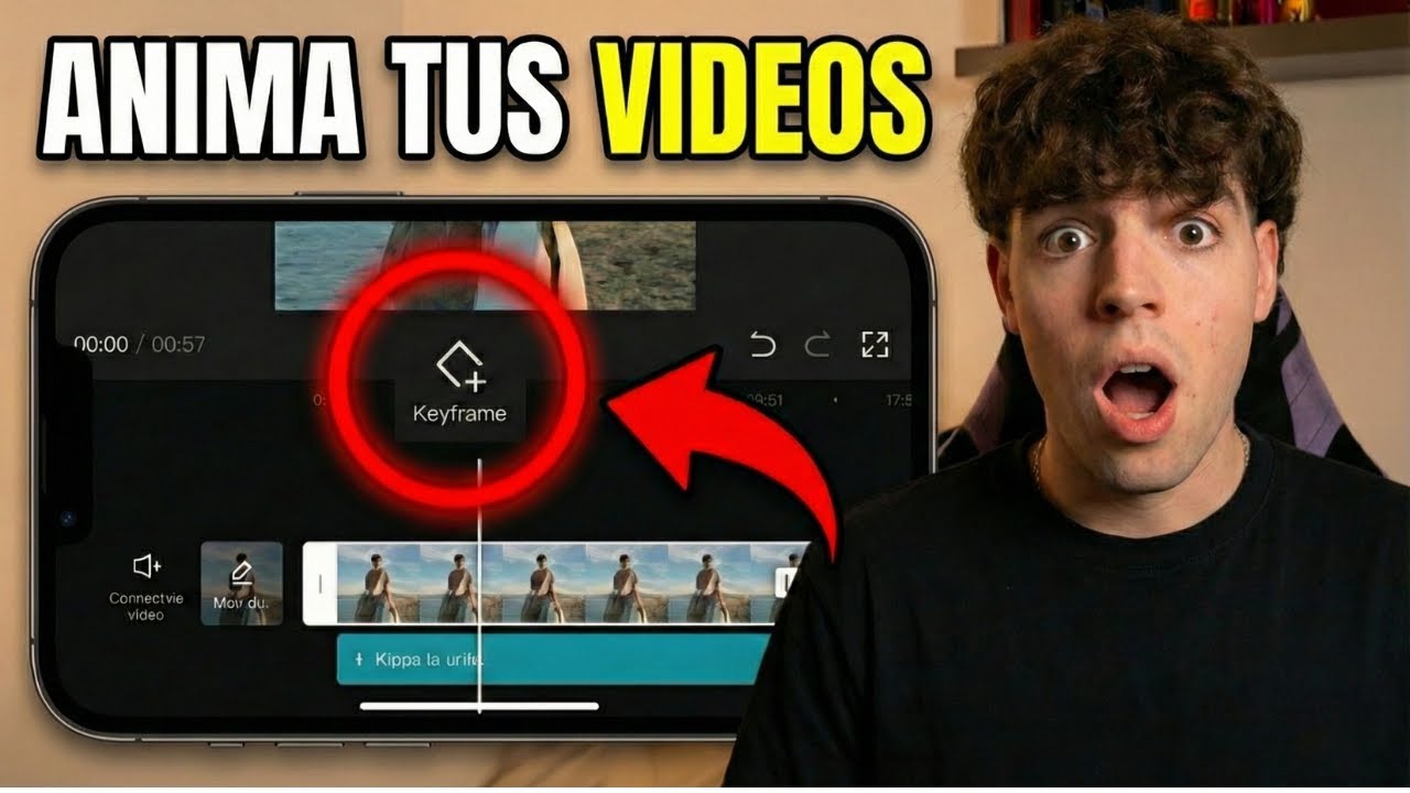 Cómo hacer ZOOM y Movimiento en CapCut (Tutorial Keyframes)