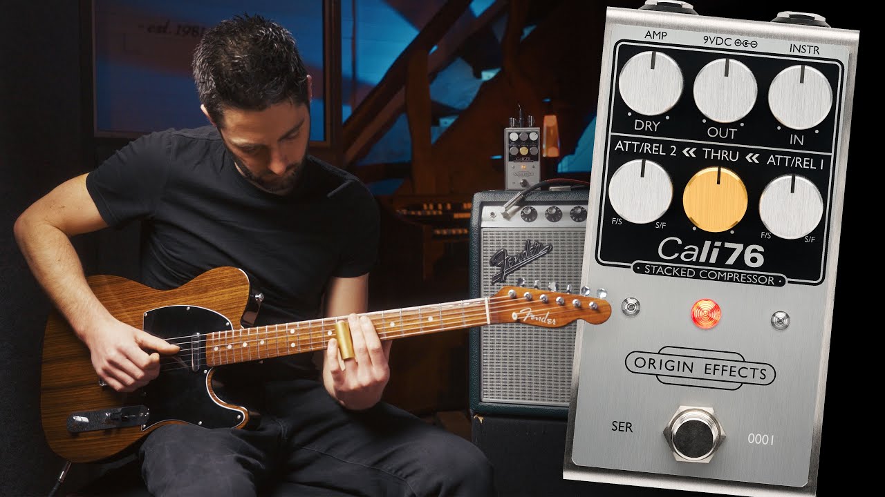 Cali76 Stacked Compressor on Slide Guitar