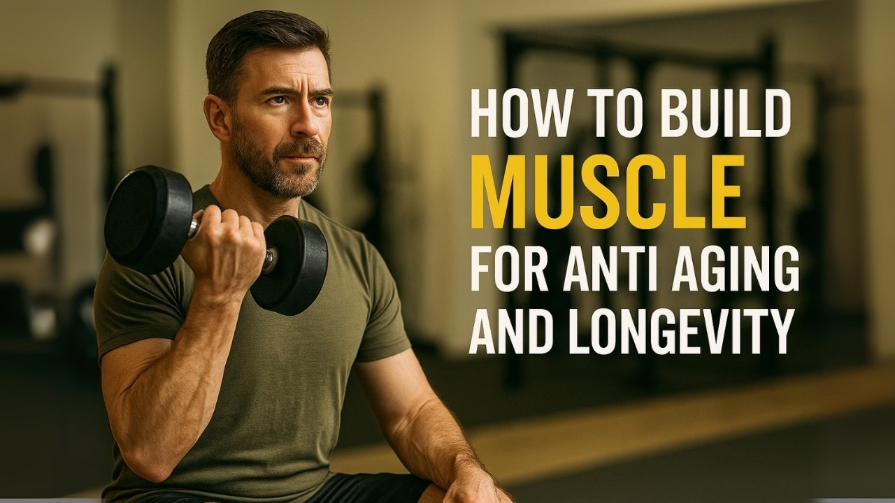 How to Build Muscle for Anti Aging and Longevity