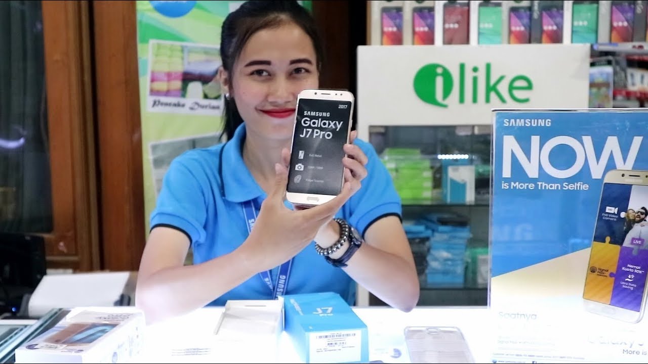 Unboxing (selling) Samsung Galaxy J7 Pro Indonesia
