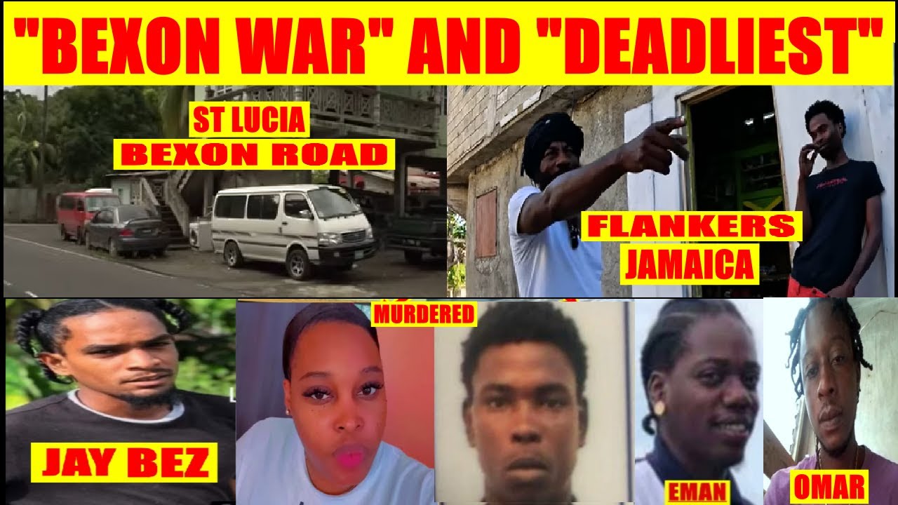ST. LUCIA BEXON - MARC ROAD WAR vs. KINGSTON GANGS THE TACTICS OF THE CARIBBEAN'S DEADLIEST HITMEN.