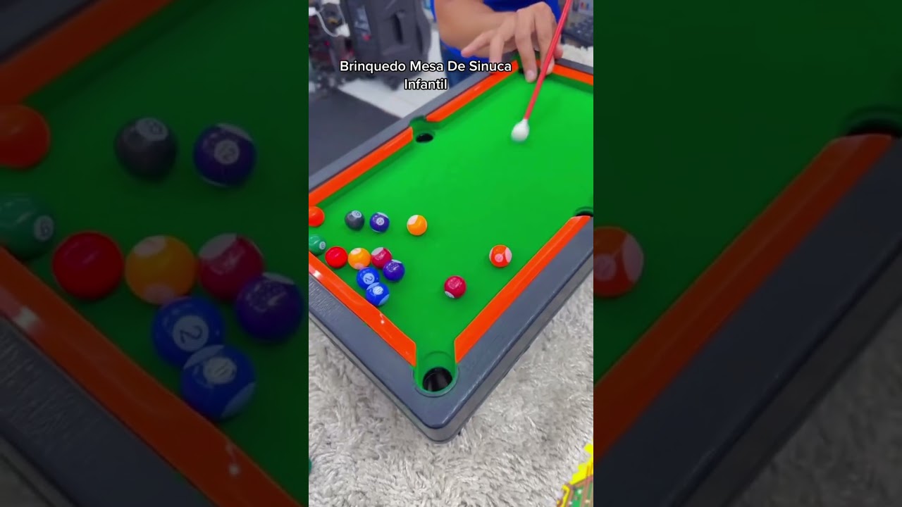 mesa de sinuca de brinquedo