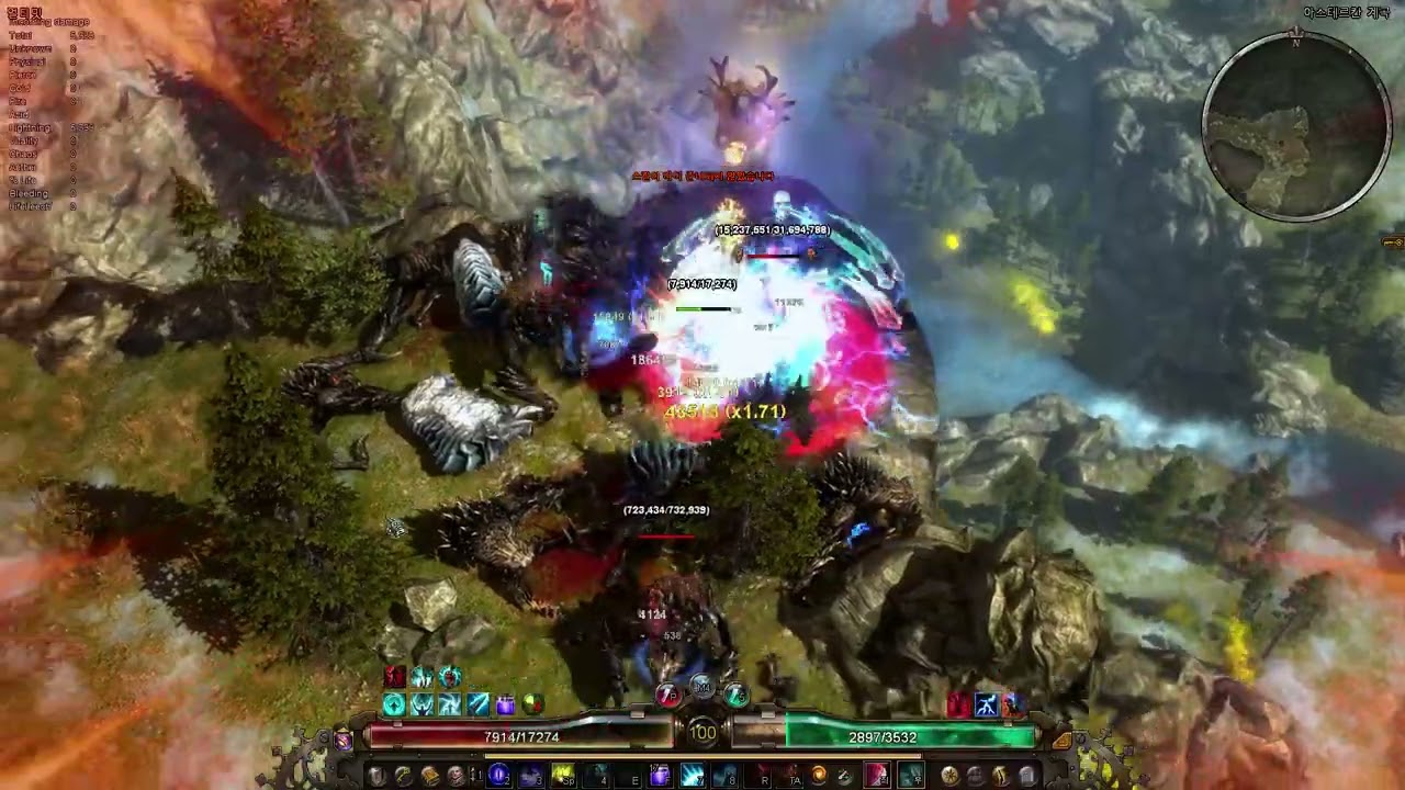 비명 장막관리자 스펠바인더(screaming veilkeeper spellbinder) 대 모그드로젠(1min 54sec, no-MI, no-doping, ver 1.2.1.6)