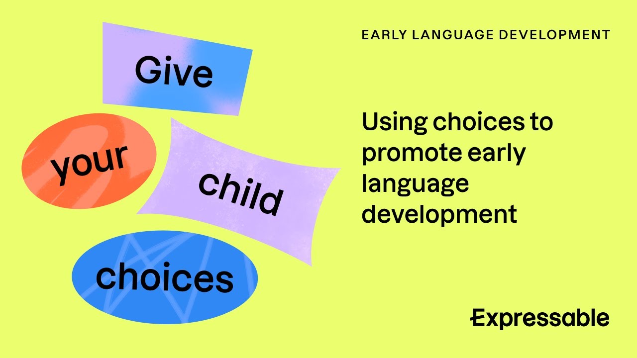 Using choices to promote early language development in children