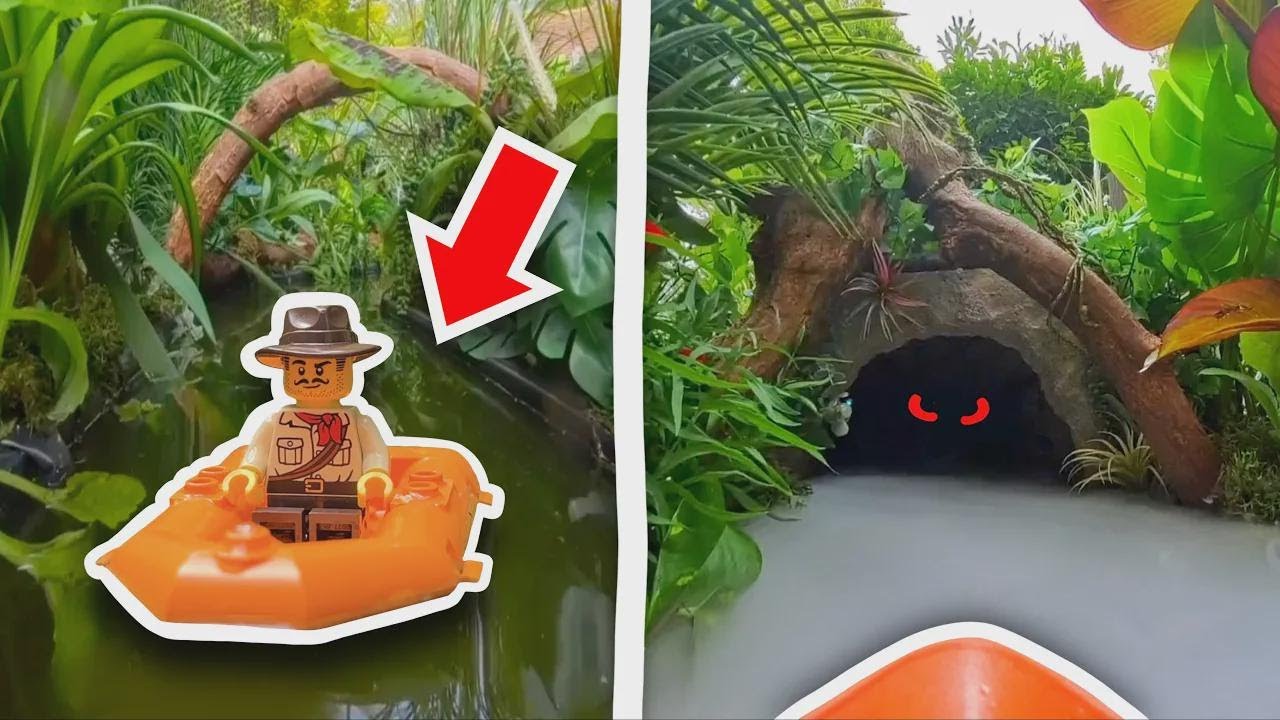 Ho costruito una GIRO IN BARCA da parco a tema nel mio giardino!