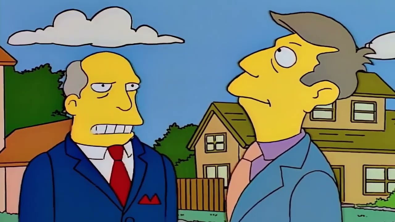 Steamed Hams but Chalmers is an Old Mac-Powered Robot