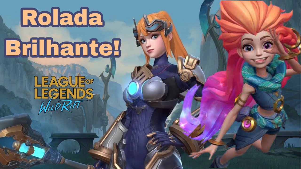 SURRA DE PAU BRILHANTE: LUX E ZOE ARROMBAND0 A BOTLANE - Wild Rift