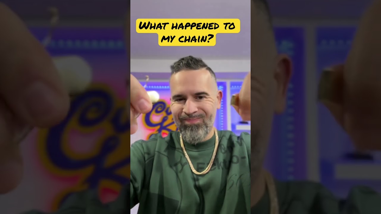 Did I ruin my Cuban link chain from Daniel Jewelry Inc?