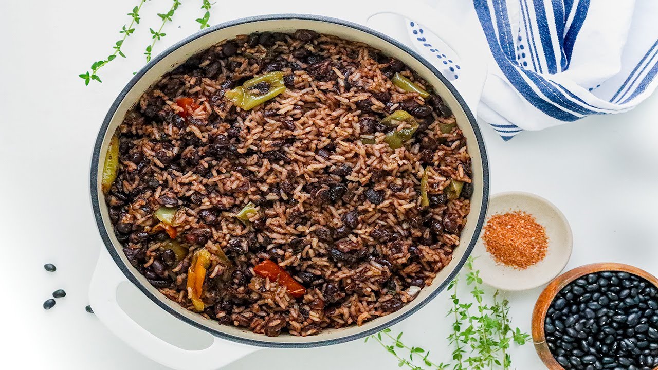 Authentic Haitian Black Beans and Rice Recipe