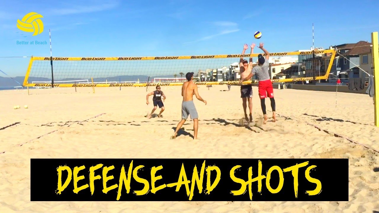 Beach Volleyball Drill | Sideout Drills To Improve Defense and Shot Accuracy