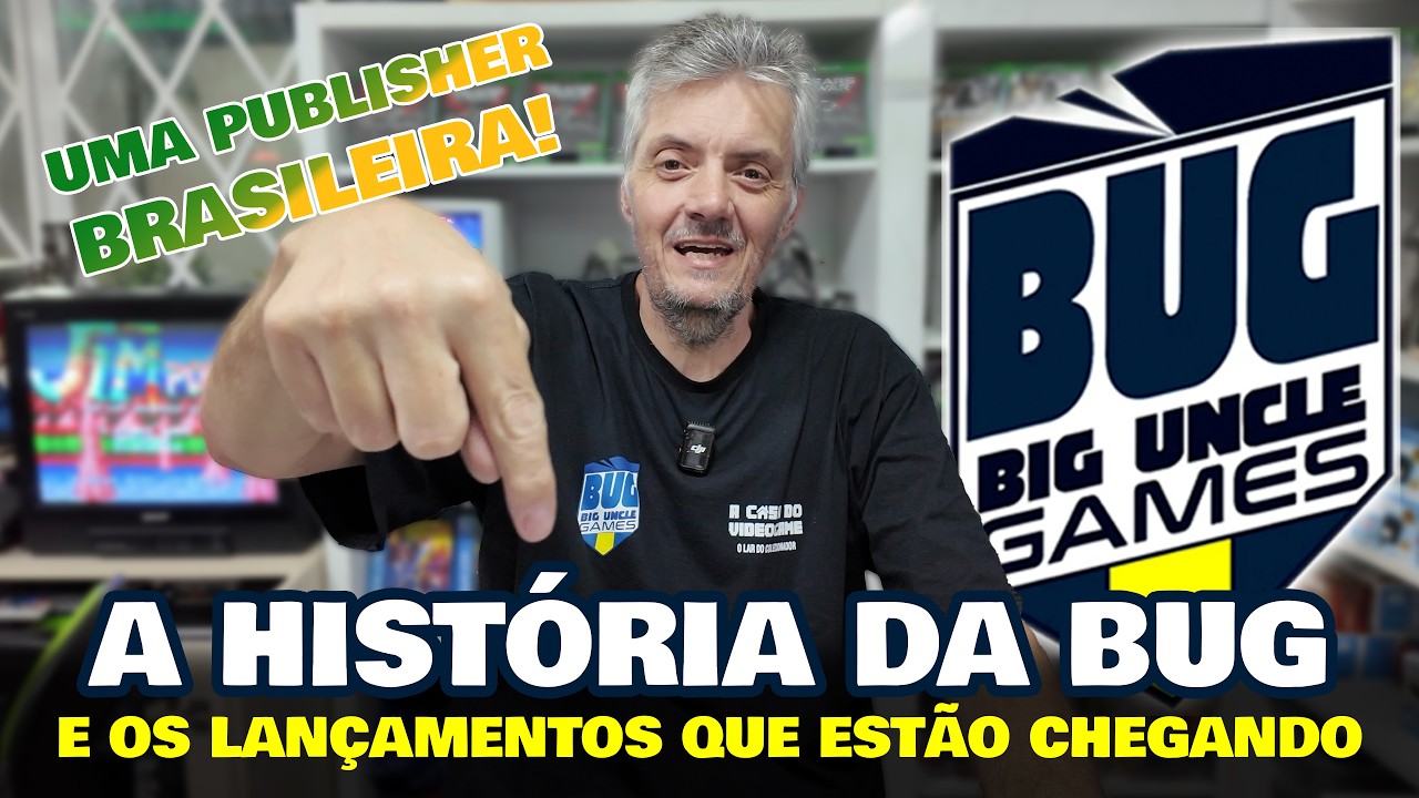 Tiozão relança jogos de Mega Drive e promete mais novidades