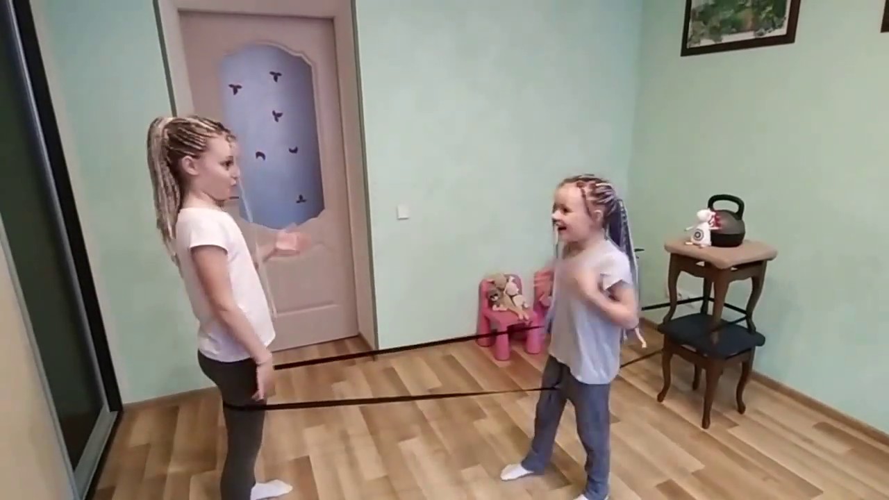 Как прыгать в резиночку! Игра!