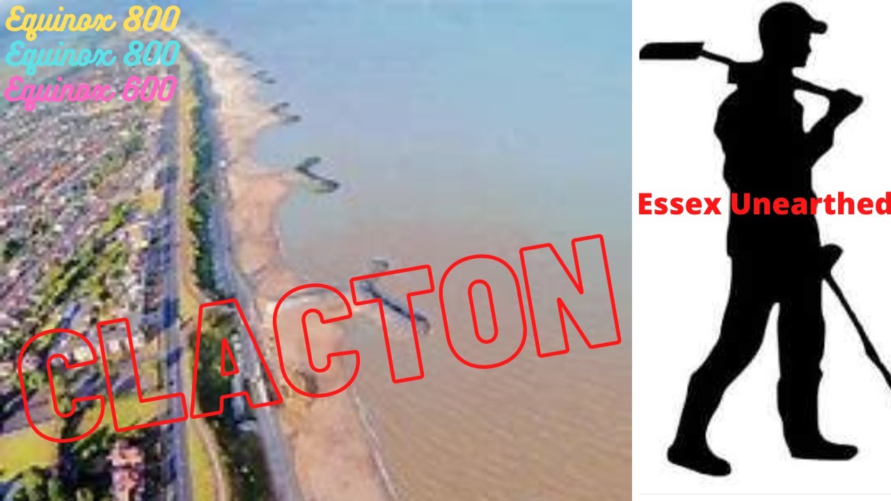 Metal detecting UK Clacton Beach