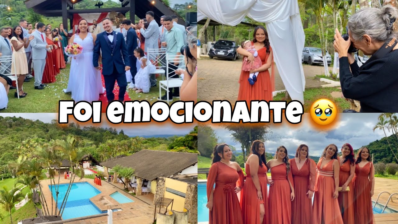 CASEI MEUS AMIGOS - CERIMÔNIA A CÉU ABERTO - CHORAMOS MUITO - EMOCIONANTE