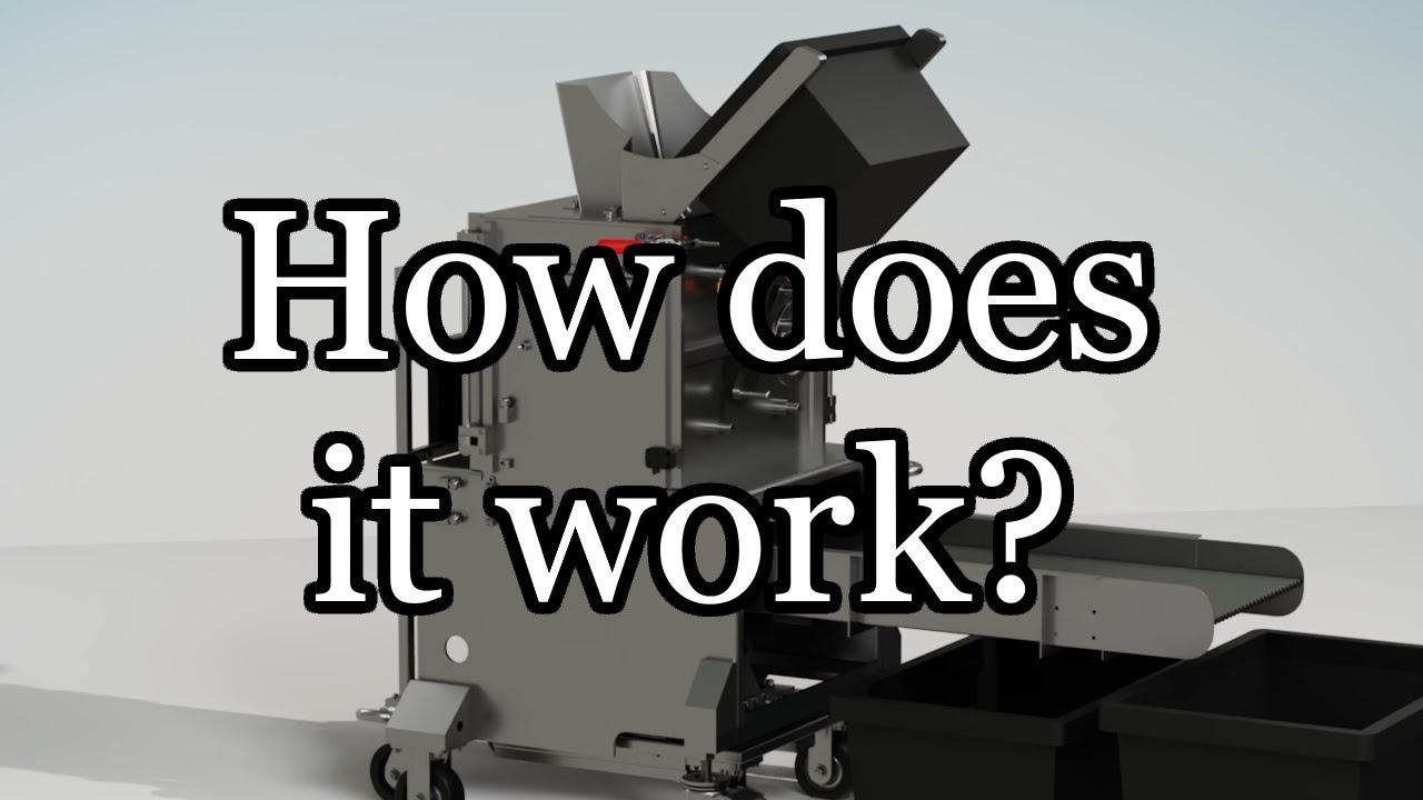 Softrim&trade; Deleafing Cannabis Robot. How it works.