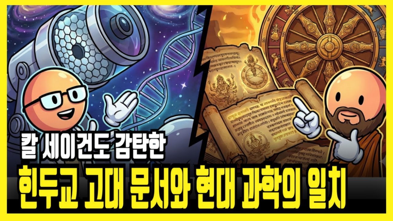 칼 세이건도 감탄한 힌두교 고대 문서와 현대 과학의 소름 돋는 일치