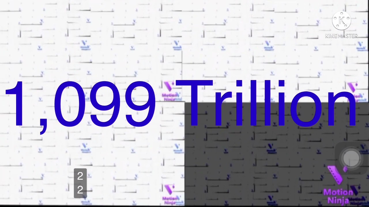 Many months later Over 1 Quadrillion Times 1,125,899,906,842,624