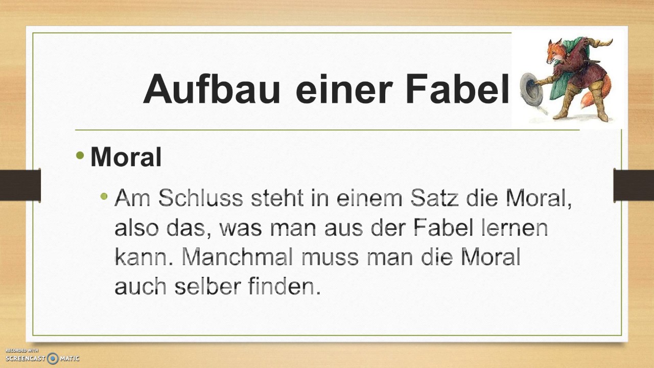 03   Struktur einer Fabel   Flipped Classroom