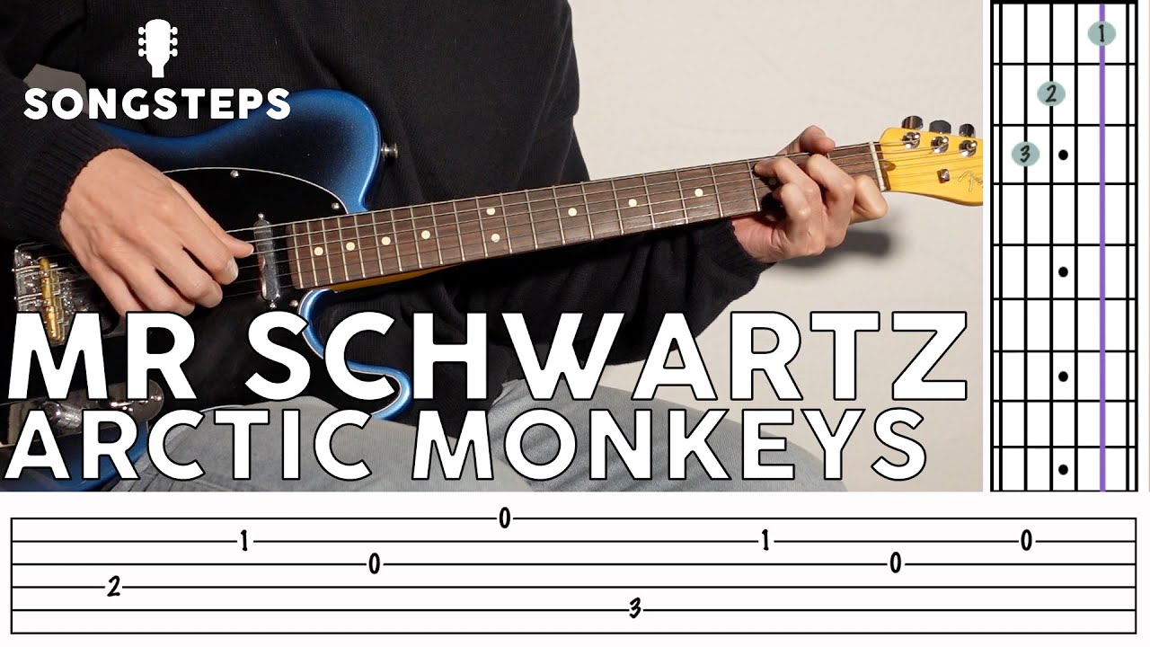 Mr Schwartz Guitar Lesson | Tutorial | TAB (Arctic Monkeys)