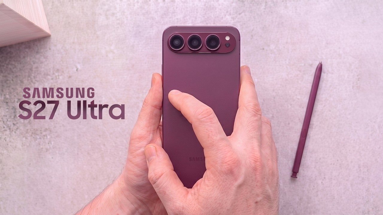 Galaxy S27 Ultra &mdash; Samsung передумала