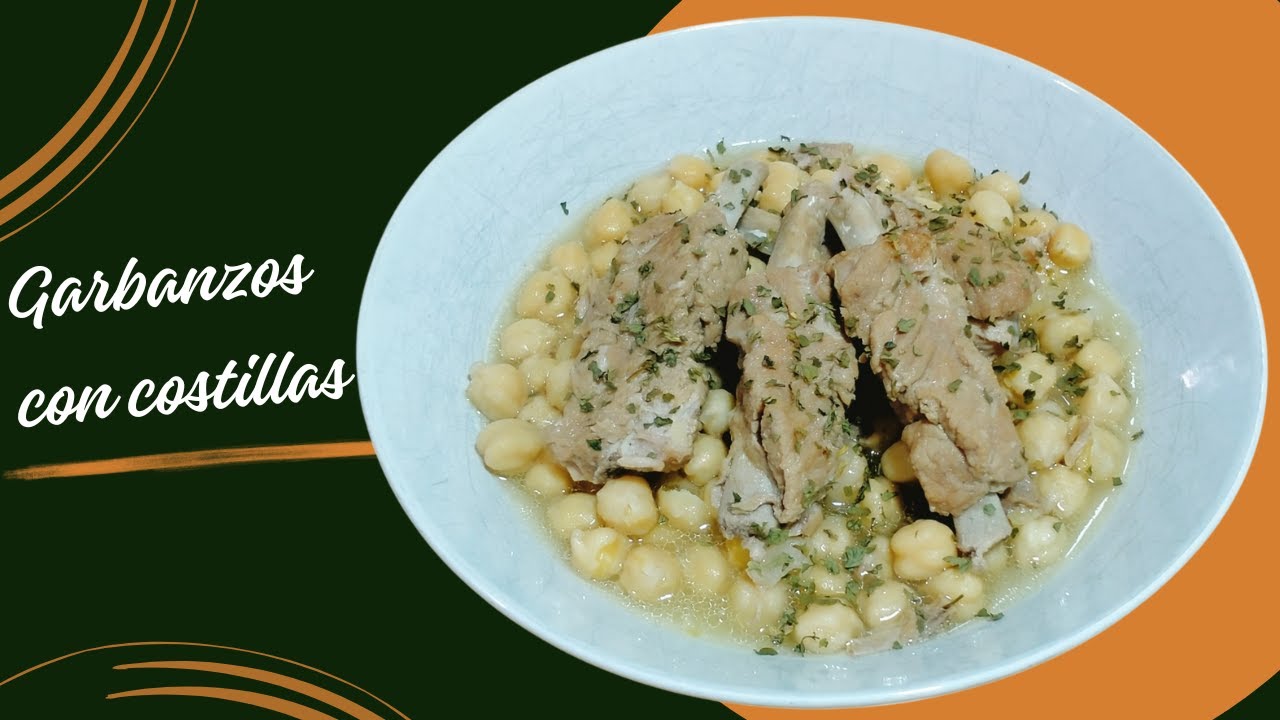 Garbanzos con costillas. Un guido para chuparse los dedos!!