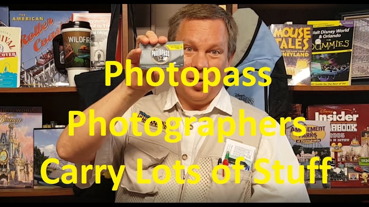 Photopass Photographers Carry Lots of Stuff - Ep 42 Confessions of a Theme Park Worker